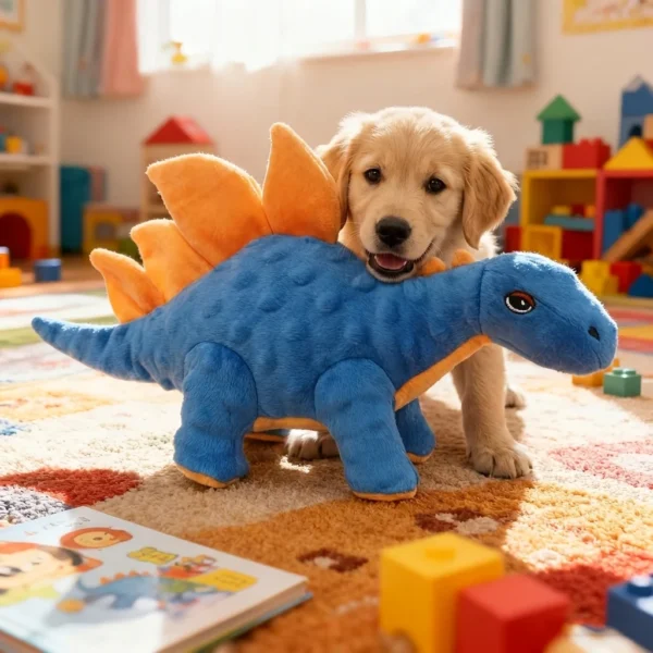 dinosaur-plush-interactive-dog-toy Dinosaur plush interactive dog toy