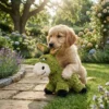 donkey-plush-dog-chew-toy Donkey plush chew toy for dogs