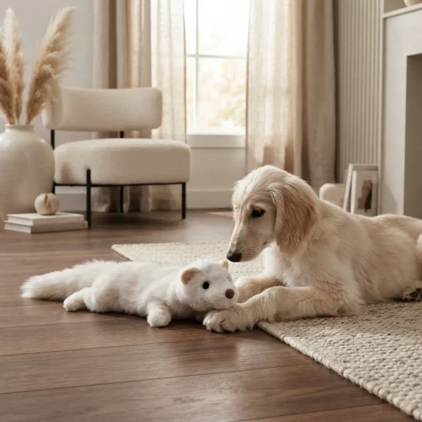 goose-feather-squeaky-dog-toy Goose Feather Squeaky Dog Chew Toy