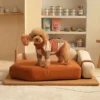 Arden elevated dog sofa bed for comfortable rest