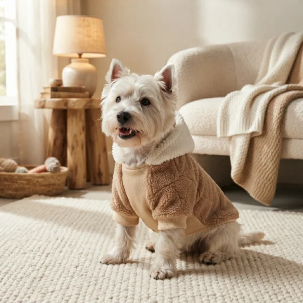 Cozy Fleece Dog Hoodie