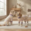 dark-violet-dog-pajamas-sleepwear Dark violet dog pajamas sleepwear
