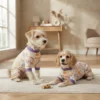dark-violet-printed-dog-pajamas Dark violet printed pajamas for dogs
