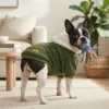 Fleece lined pet hoodie for dogs