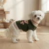 knit-bear-dog-sweater Bear Knit Turtleneck Dog Sweater