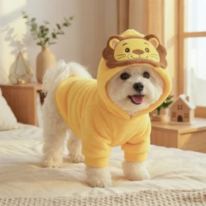 Leo lion dog hoodie