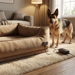 Lumi heated dog sofa bed for cozy comfortable rest