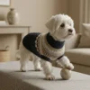 navy-textured-knit-dog-sweater Navy textured knit dog sweater
