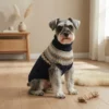 navy-warm-knit-dog-sweater Warm navy knit sweater for dogs