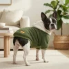 Warm fleece dog hoodie
