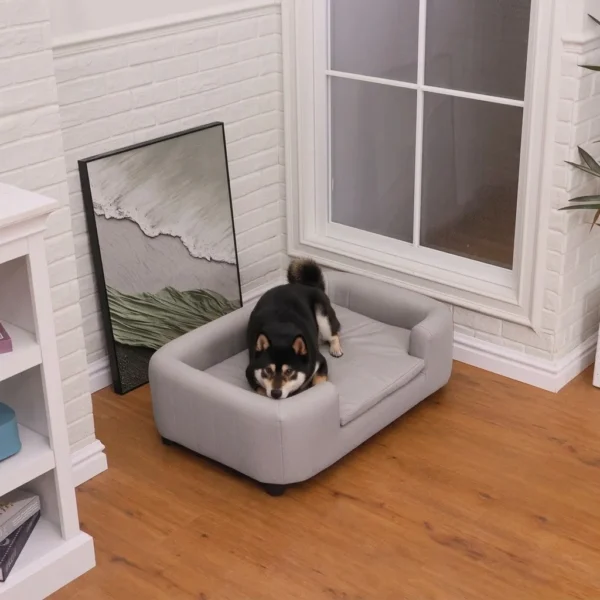Clara dog sofa providing a comfortable place for dogs to rest