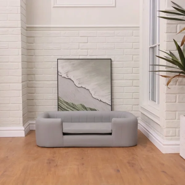 Clara removable cover dog sofa in a stylish home interior