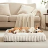 harper-foam-dog-bed-home Harper foam dog bed in a stylish home interior