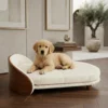 oakley-elevated-dog-bed-comfort Oakley elevated dog bed providing a comfortable resting space