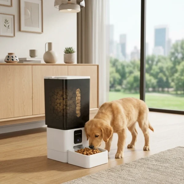 wifi-automatic-pet-food-dispenser WiFi automatic pet food dispenser
